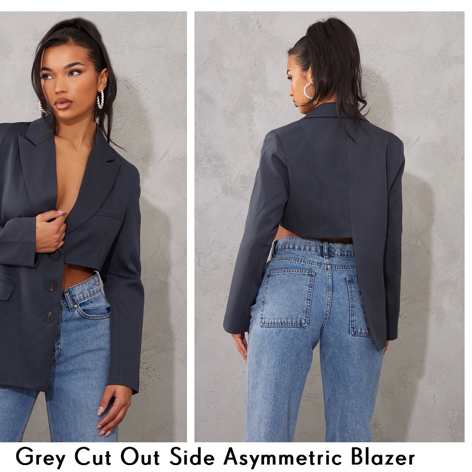 Prettylittlething Half Blazer